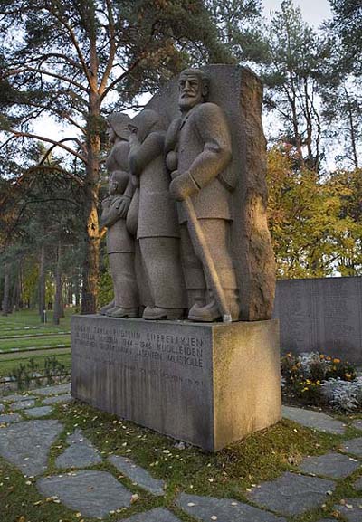Ruotsin evakossa kuolleiden muistomerkki